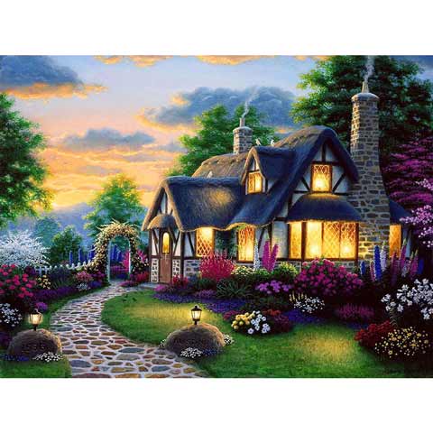 Landscape diamond art